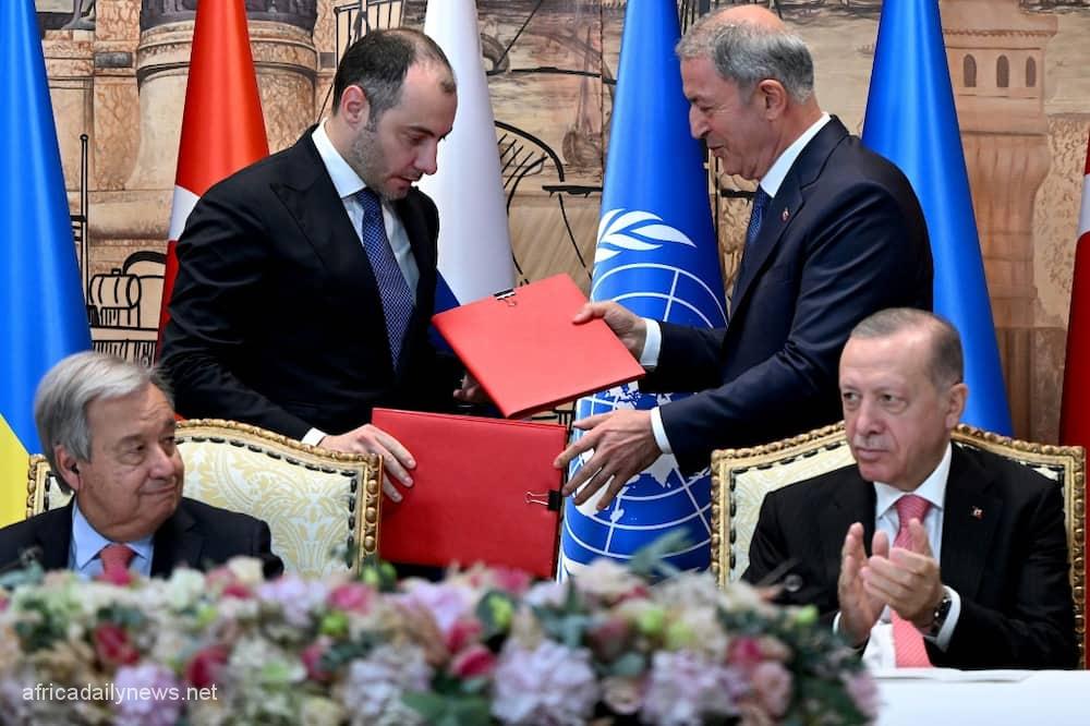 Food Crisis Russia, Ukraine Seal Grain Agreement In Istanbul