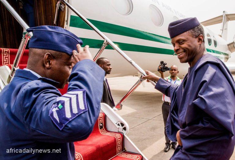 ECOWAS Summit: VP Osinbajo Leaves For Accra
