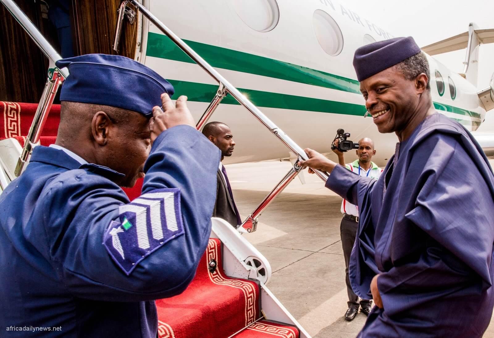 ECOWAS Summit: VP Osinbajo Leaves For Accra