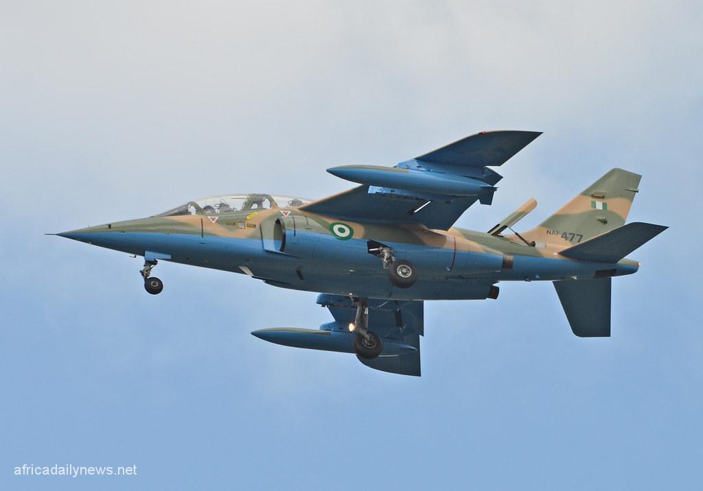Scores Killed As NAF Fighter Jet Bombard Terrorists In Katsina