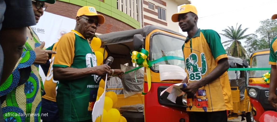 Why I Rode A Keke In Abeokuta, Obasanjo Reveals