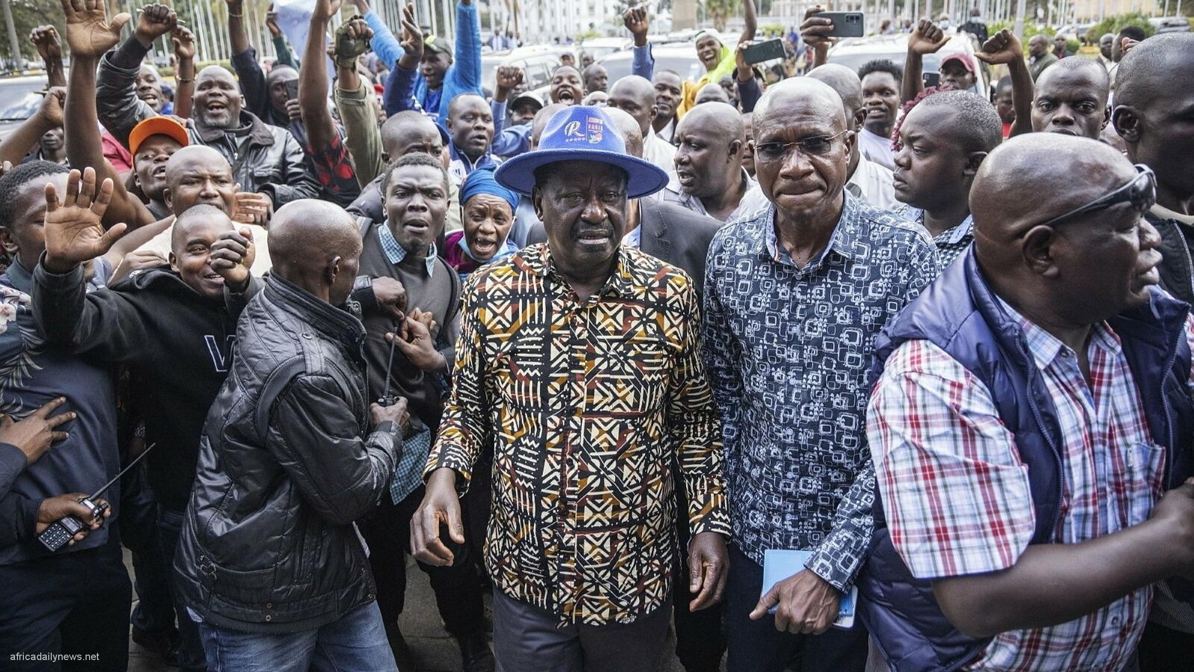 Kenya Odinga Vows To Challenge Ruto's Victory In Court