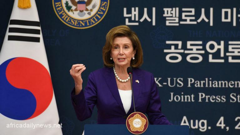US House Speaker Pelosi Arrives Japan Following Taiwan Trip