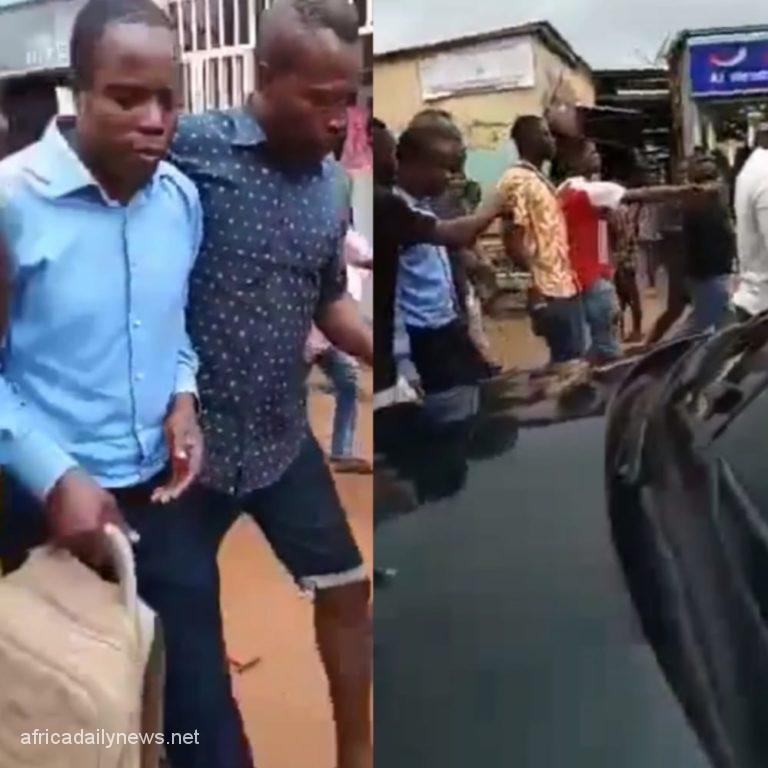 Another APC Bishop Turned Plumber Spotted At Dei-Dei Market