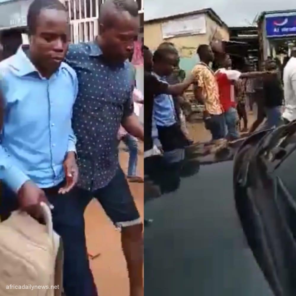 Another APC Bishop Turned Plumber Spotted At Dei-Dei Market