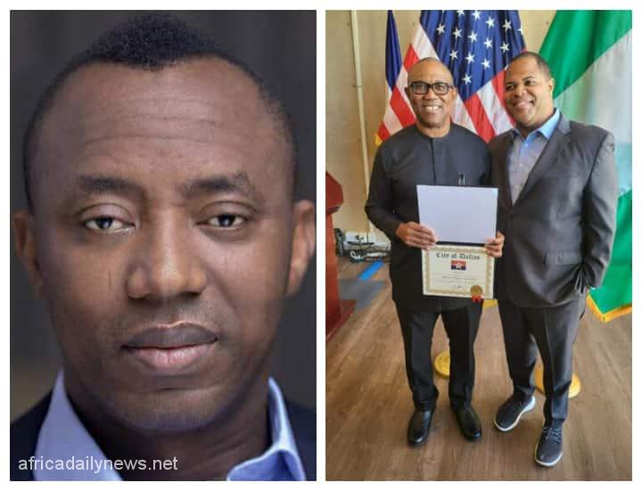 Sowore Mocks Peter Obi Over Honorary Citizenship