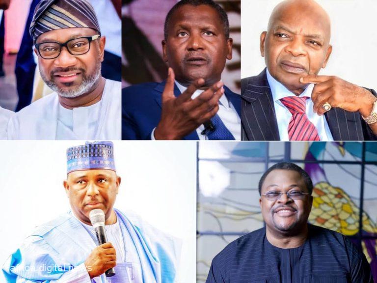 Top 5 Wealthy Nigerians Looters Or Legitimate Money Bags