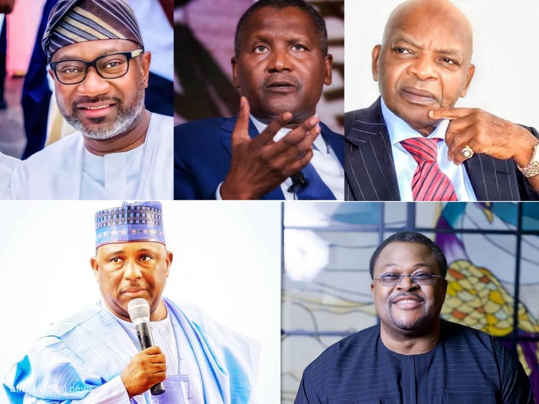 Top 5 Wealthy Nigerians Looters Or Legitimate Money Bags