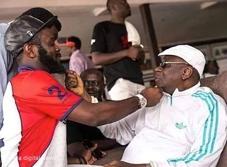 Oba Rilwan Akiolu and Seyi Tinubu