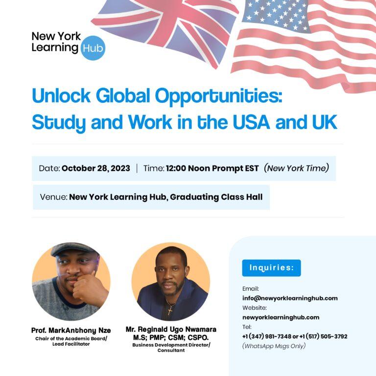 NYLH: An Invitation To Africans For Global Excellence