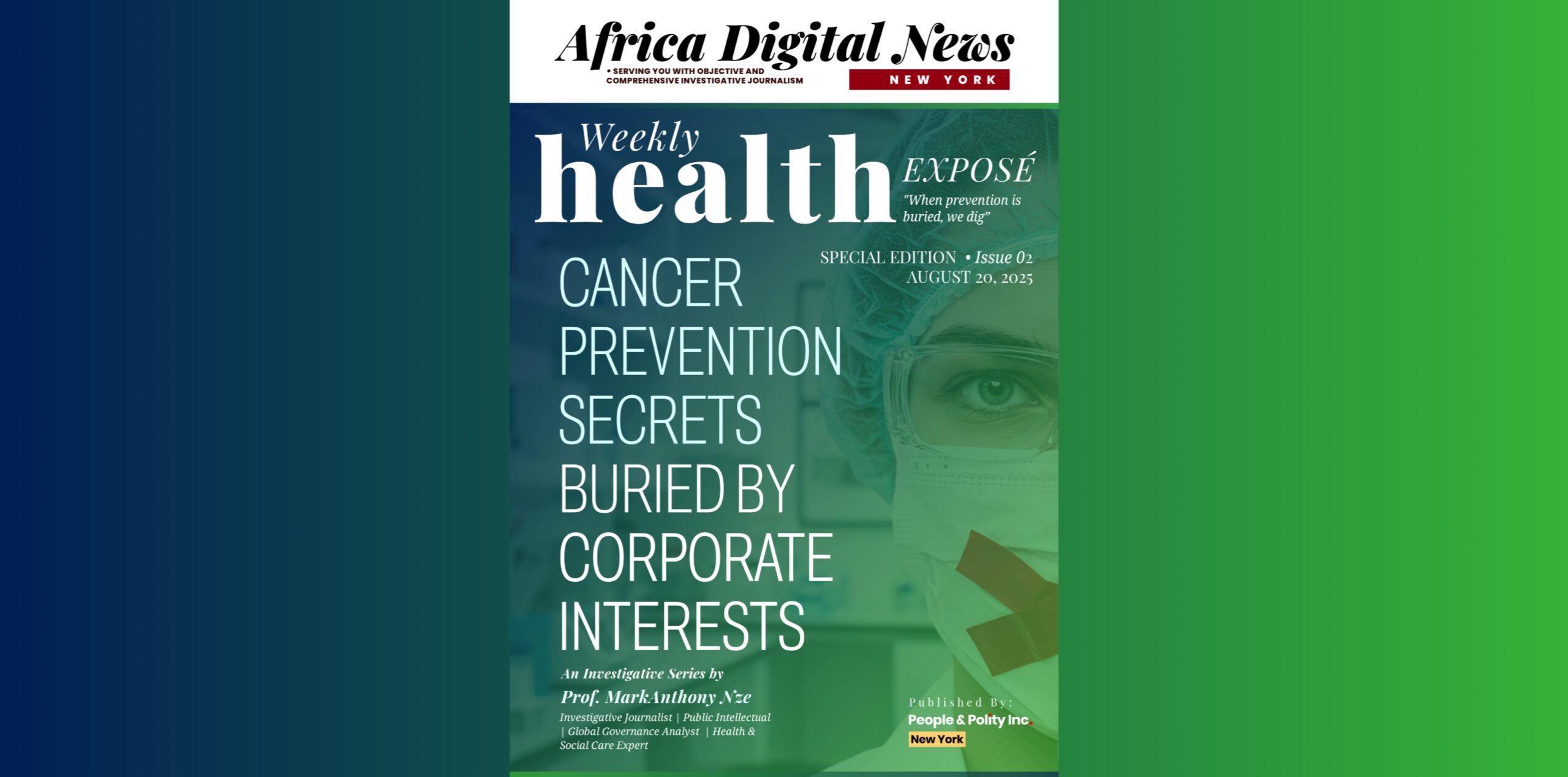 Cancer Prevention Secrets Buried By Corporate Interest