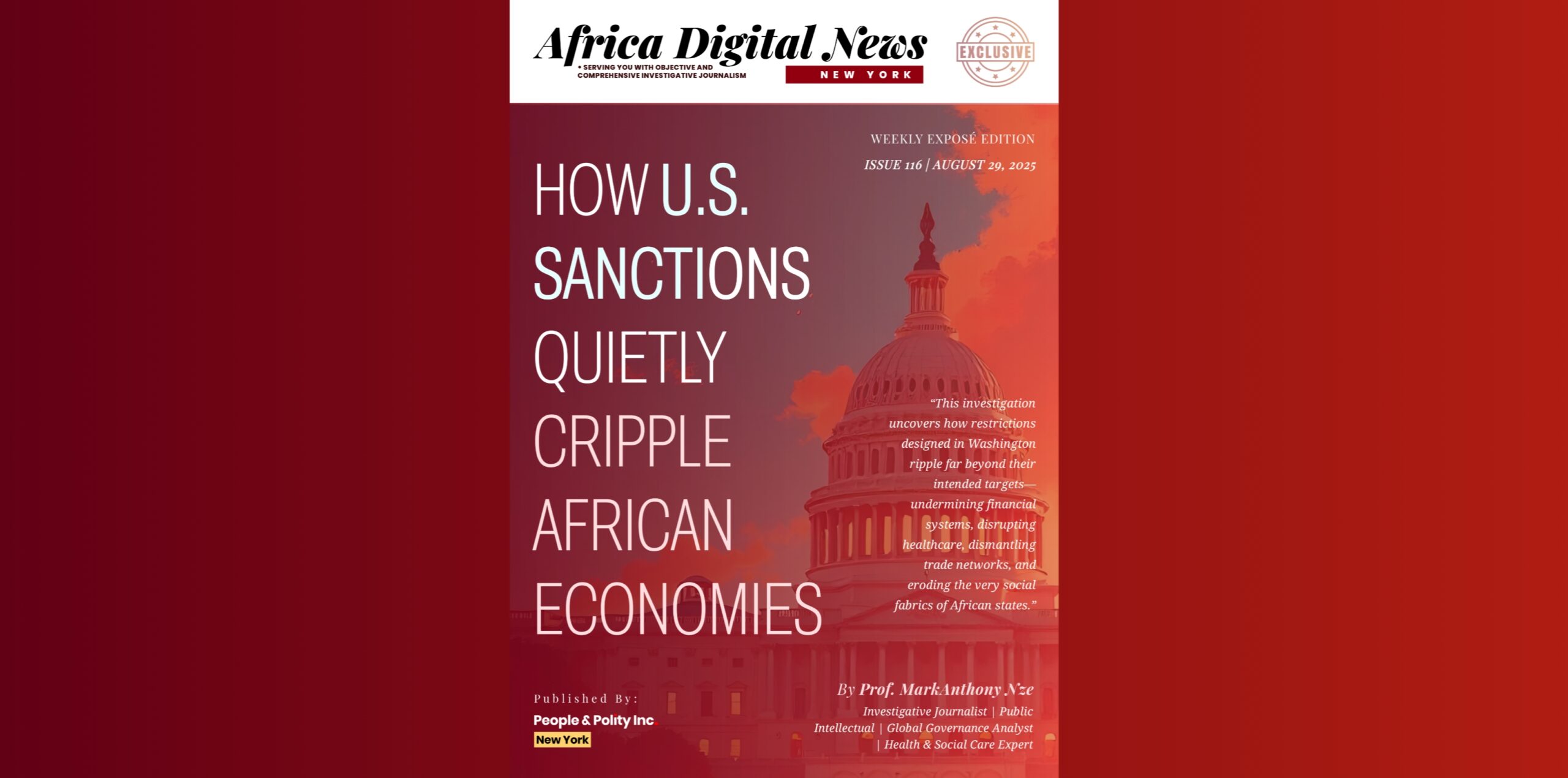 How U.S. Sanctions Quietly Cripple African Economies