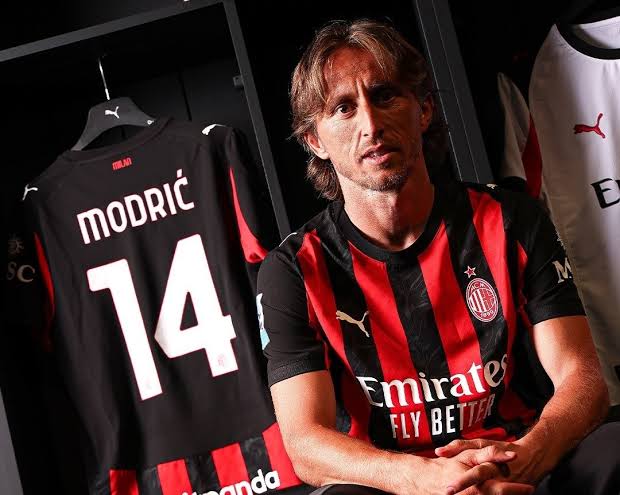 Modrić Makes San Siro Debut As AC Milan Player