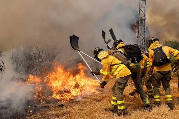 Spain Battles Raging Wildfires As Heatwave Finally Eases