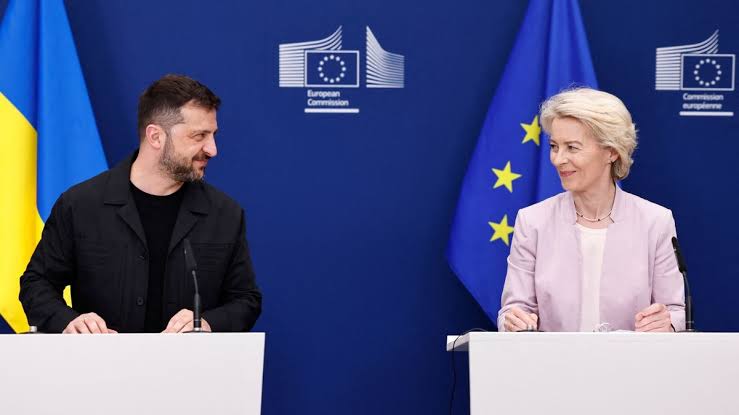 Zelenskyy, Norway PM And EU Council Head Discuss Security