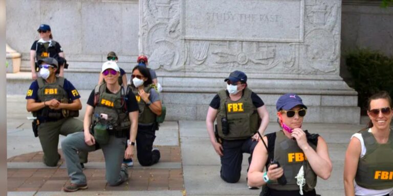 FBI Fires Agents Who Knelt At 2020 George Floyd Protest