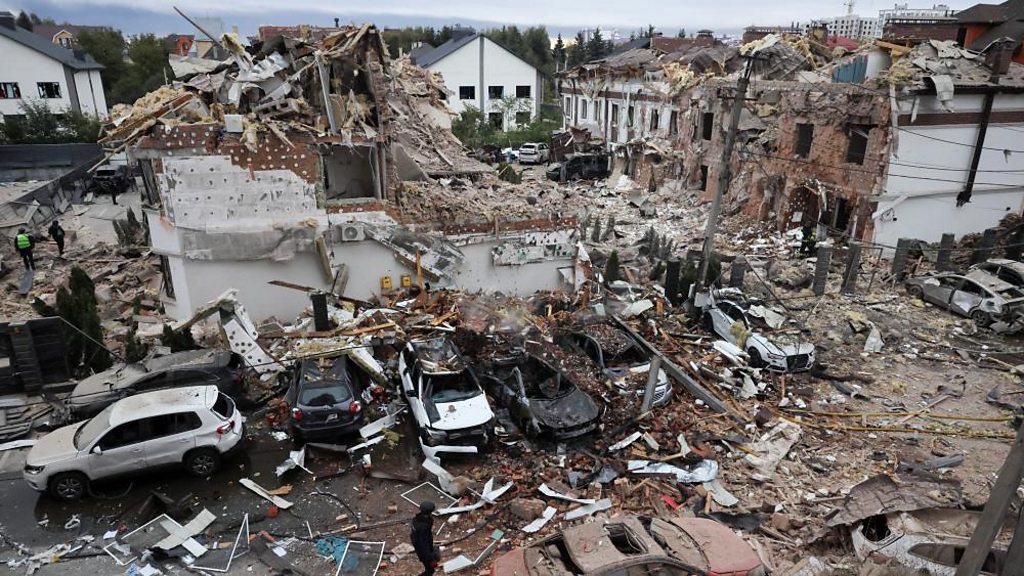 Zelensky Condemns ‘Vile’ 12-Hour Russian Barrage On Kyiv
