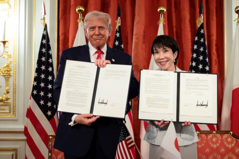 Trump-Japan Trade Deal Marks New Chapter In Us-Japan Ties