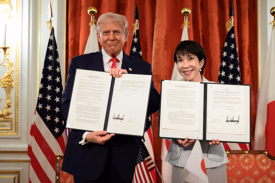 Trump-Japan Trade Deal Marks New Chapter In Us-Japan Ties