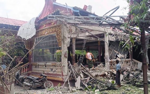 Myanmar Paraglider Bomb Attack Kills Dozens In Sagaing