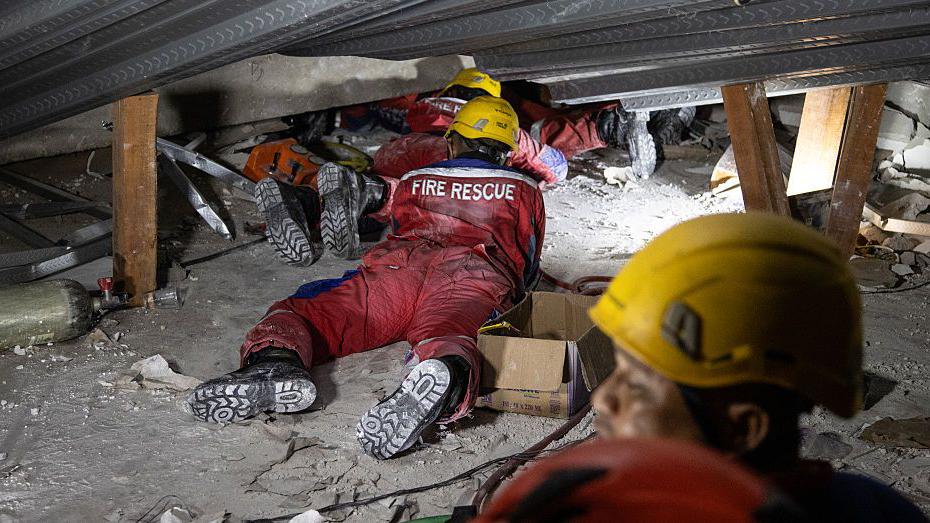 Desperate Search As Indonesia School Collapse Kills Three