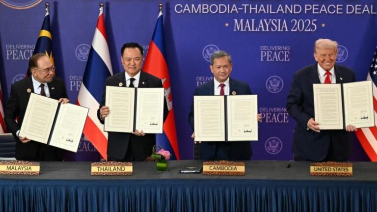 Thailand-Cambodia Ceasefire Deal Signed With US Backing