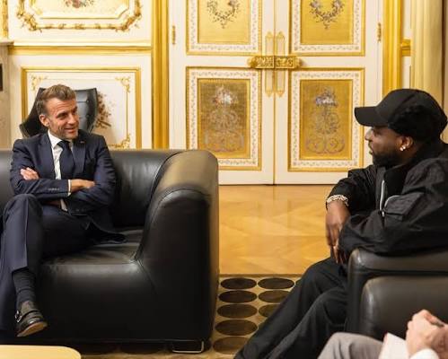 Davido’s Paris Moment: President Macron Meeting Earn Accolades