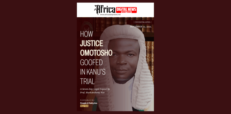 How Justice Omotosho Goofed In Kanu’s Trial—Intro