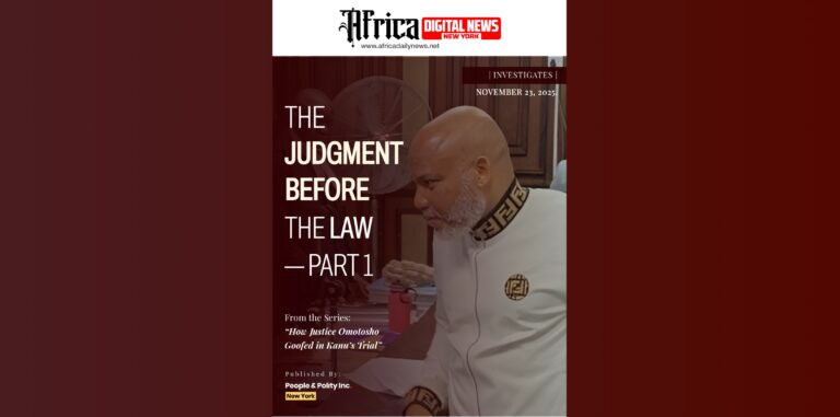 The Judgment Before The Law—Part 1