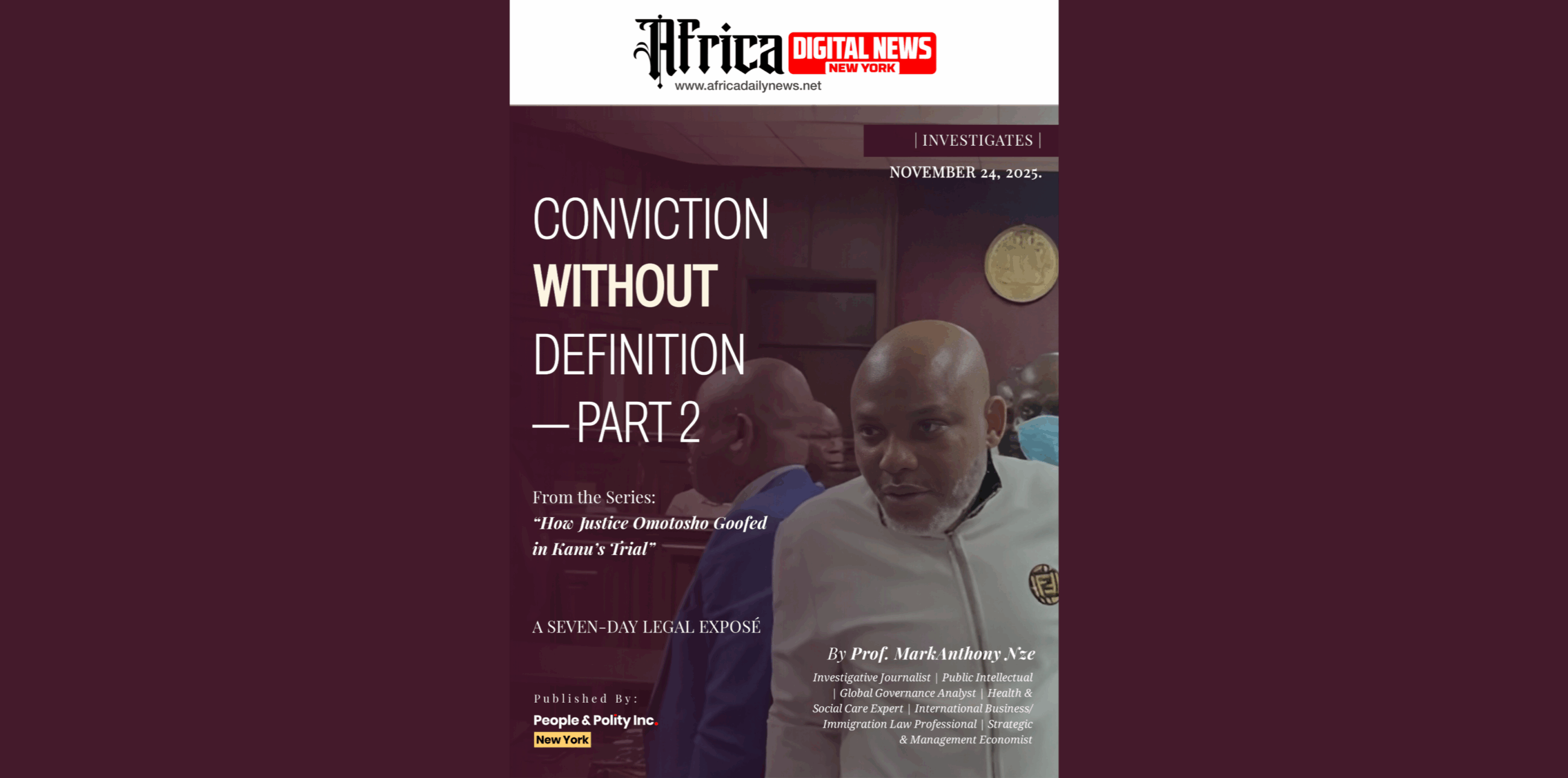 Conviction Without Definition—Part 2