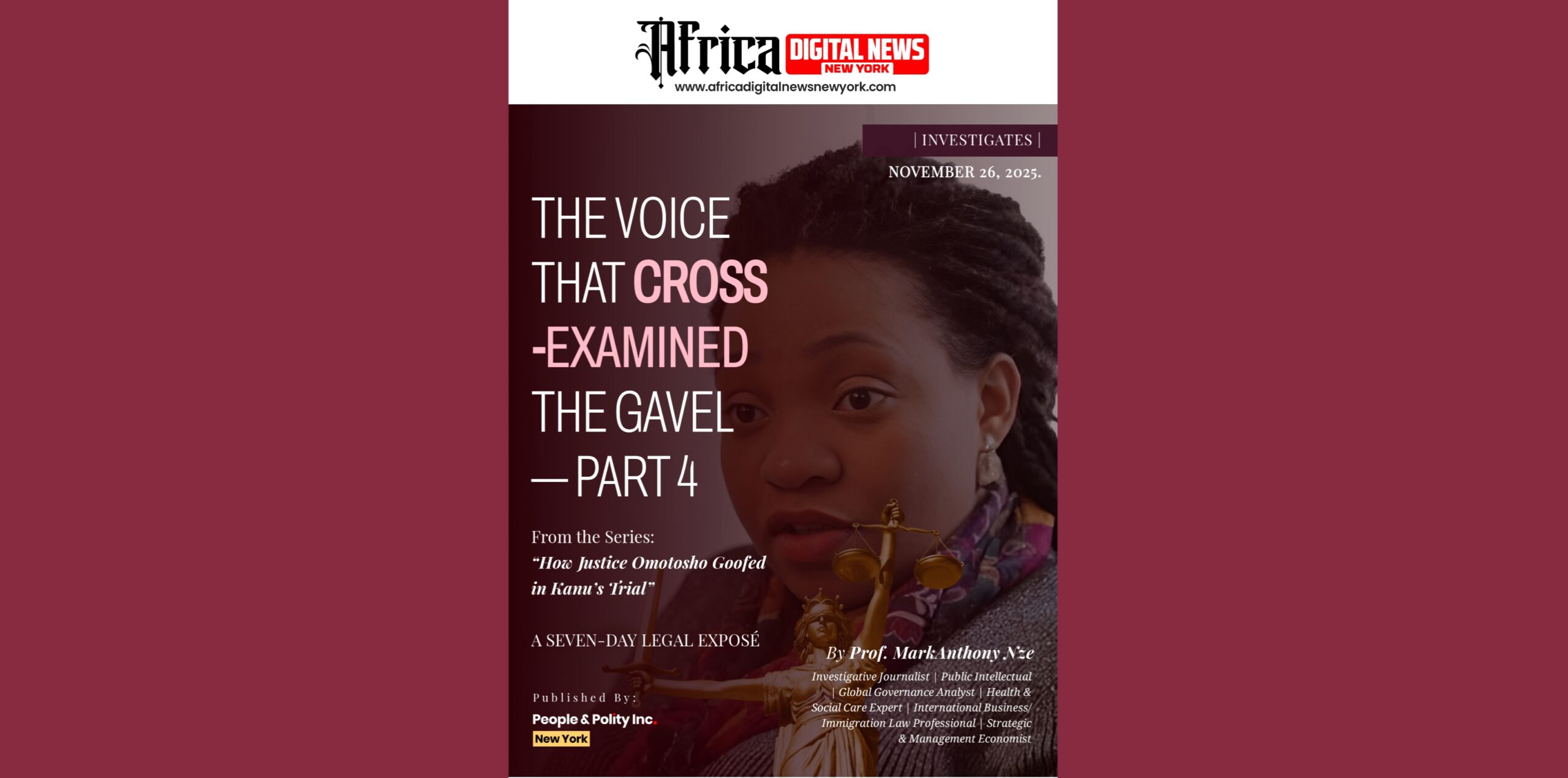 The Voice That Cross-Examined The Gavel—Part 4