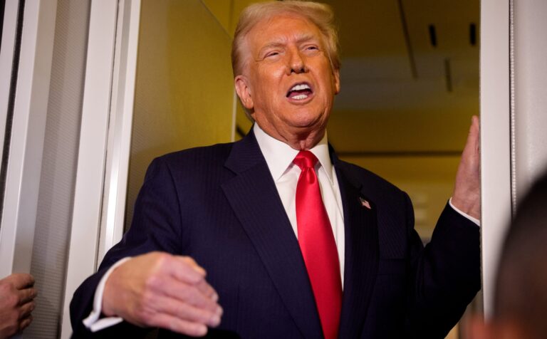 Trump Criticizes Female Reporter During Florida Press Session