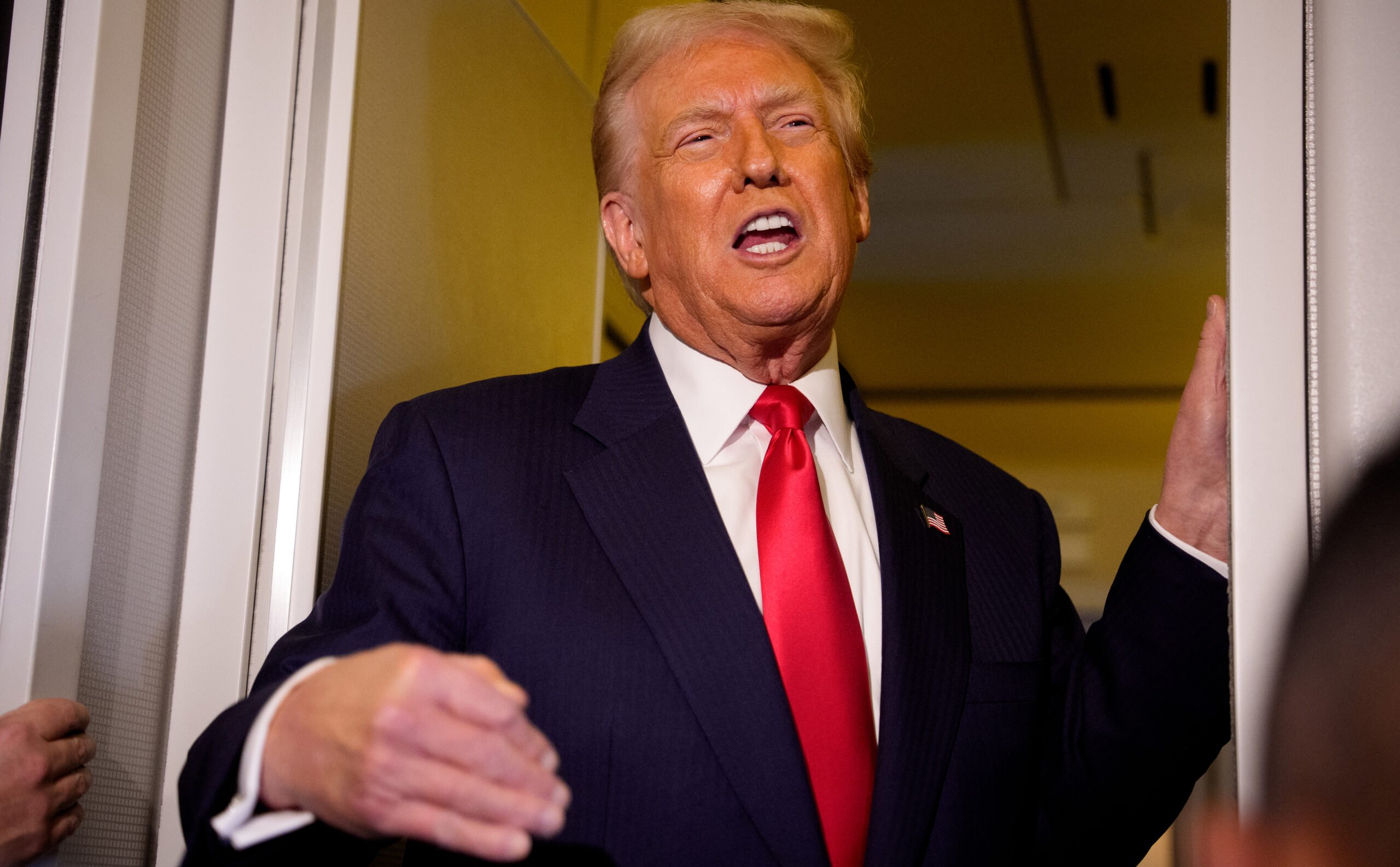 Trump Criticizes Female Reporter During Florida Press Session