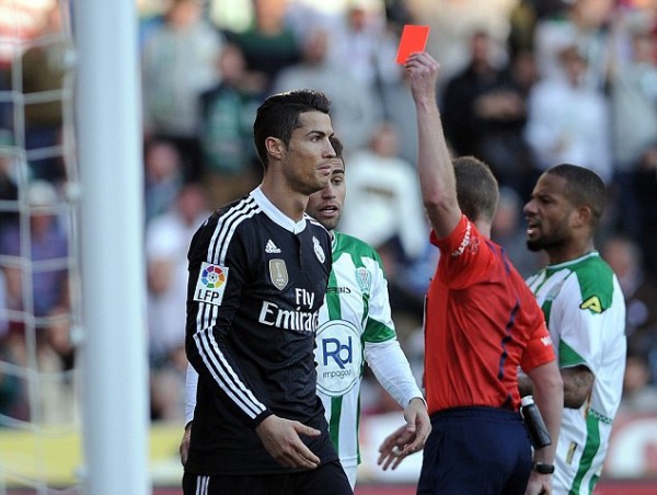 Ronaldo Sent Off As Portugal Fall Behind In Dublin Qualifier
