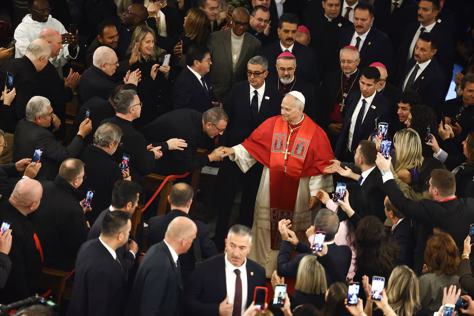 REUTERS/Pope Leo Turkey Visit Highlights Unity Call For Middle East