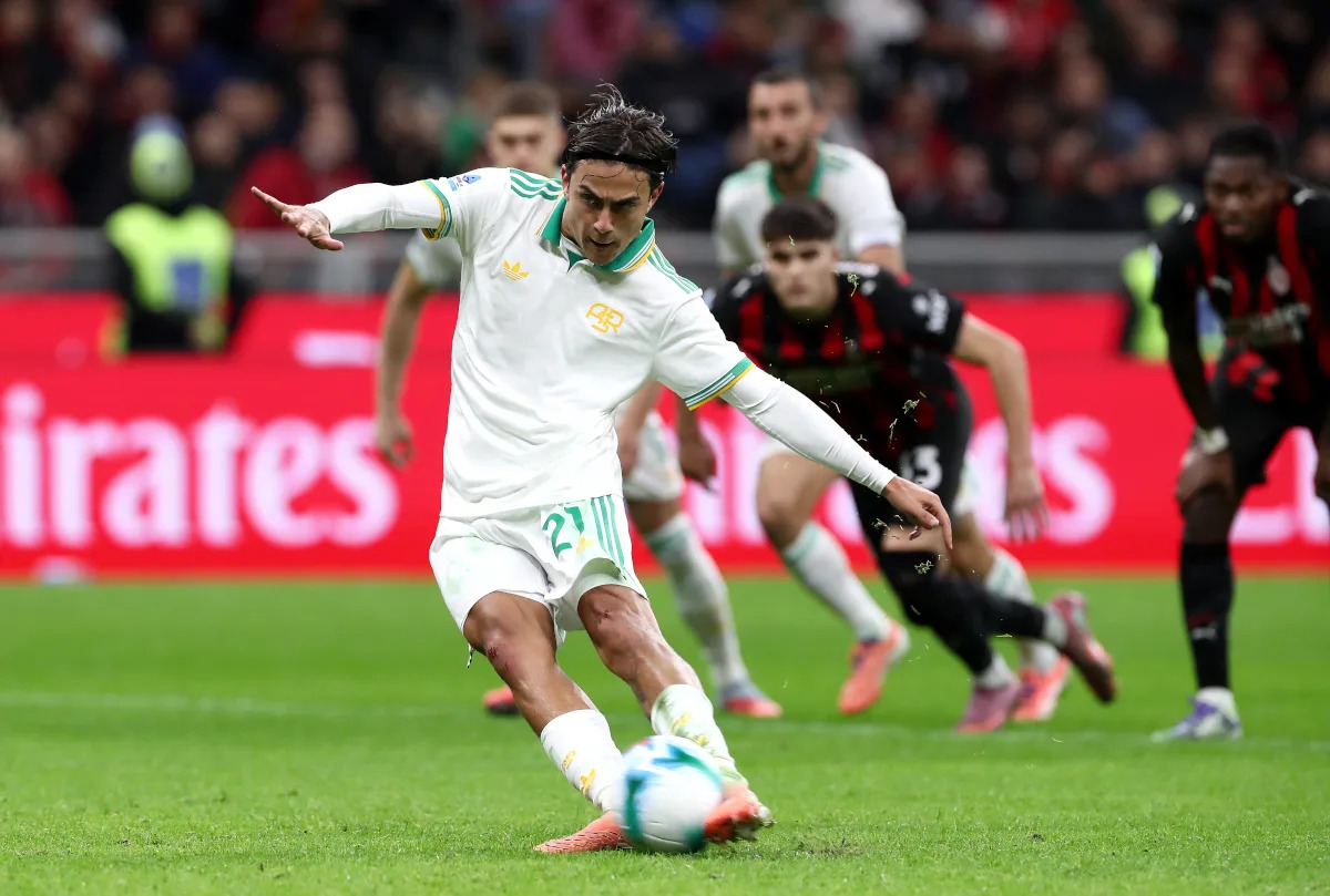 Maignan Ends Dybala’s Perfect Roma Penalty Record At 18