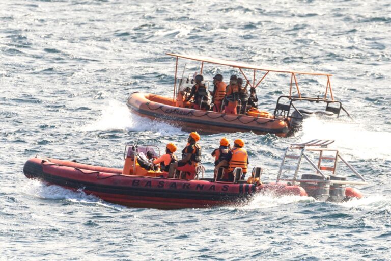 Rescue Hunt Intensifies After Tour Boat Submerge In Indonesia