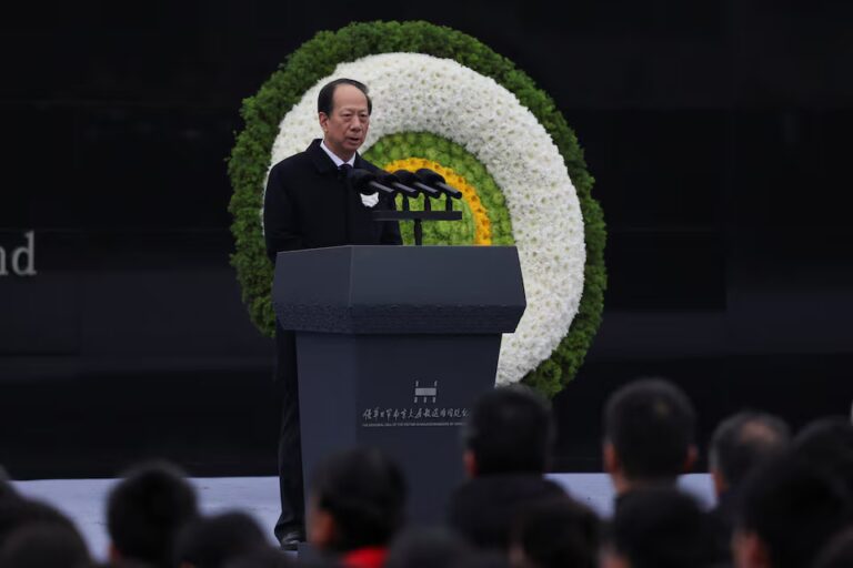 Reuters/Nanjing Massacre Memorial Ceremony Held In China