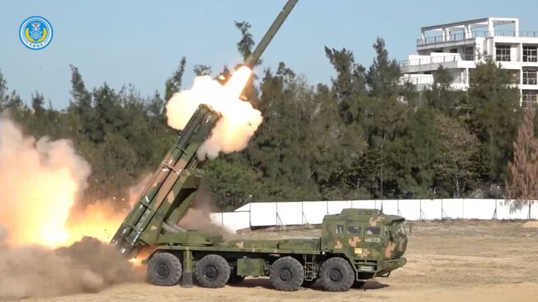 China War Games Intensify With Rockets And Naval Drills