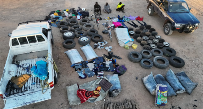 ChannelsTV/ISWAP Logistics Intercepted As Nigerian Troops Stop Vans