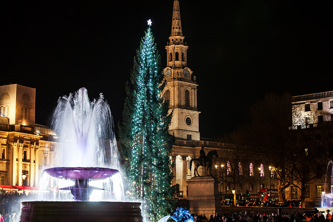 London Christmas Tree Lighting Draws Praise, Public Criticism