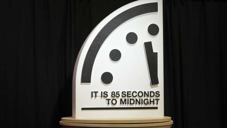 Doomsday Clock Moves Closer As Global Risks Rise