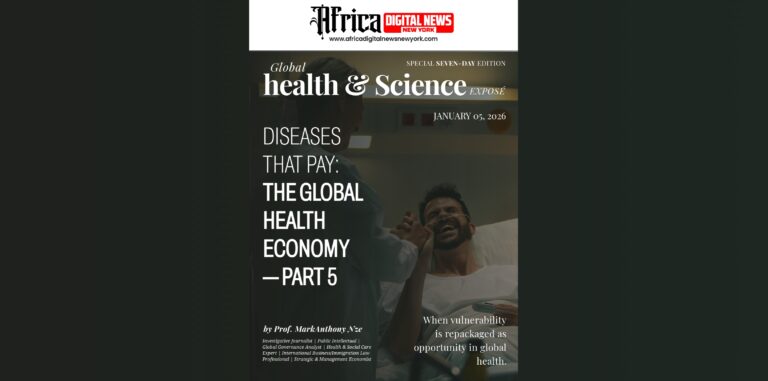 Diseases That Pay: The Global Health Economy—Part 5