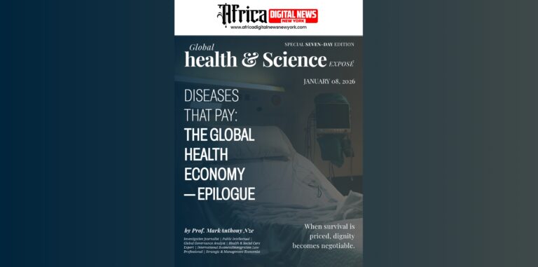 Diseases That Pay: The Global Health Economy—EPILOGUE