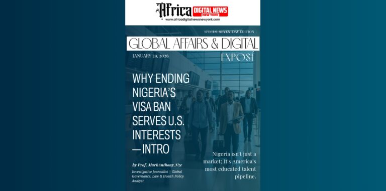 Why Ending Nigeria’s Visa Ban Serves U.S. Interests—Intro