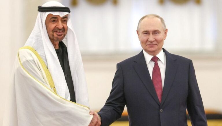 Putin Raises Iran Concerns in Talks With UAE President