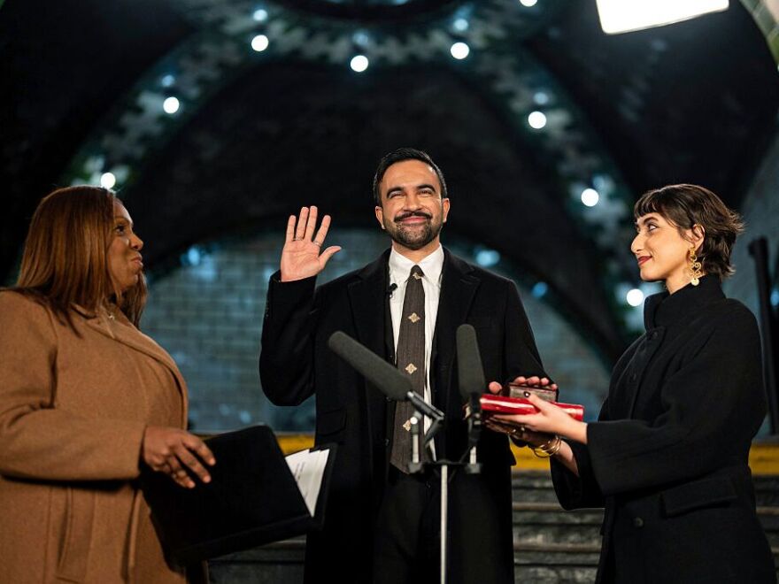 Zohran Mamdani Sworn In As New York City Mayor