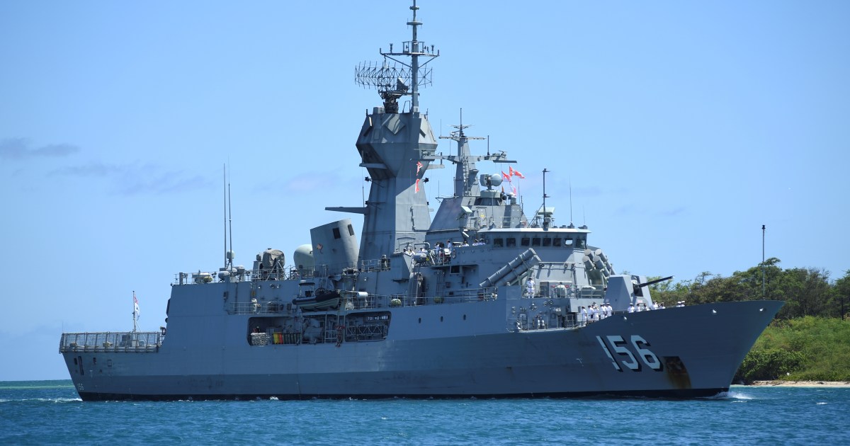 Australian Frigate Transits Taiwan Strait, Shadowed By China, Taiwan
