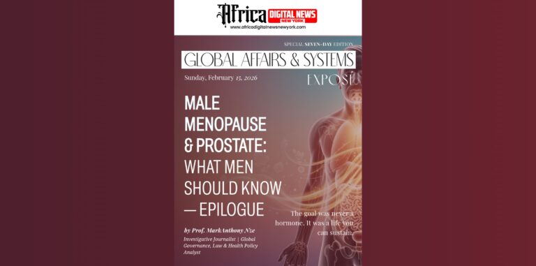 Male Menopause & Prostate: What Men Should Know—Epilogue