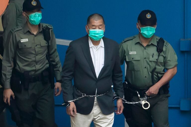 Hong Kong Tycoon Jimmy Lai Sentenced To 20 Years In Jail